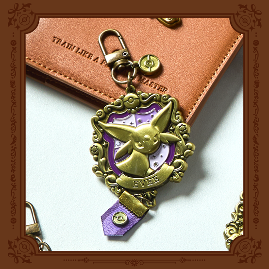 Korea Exclusive｜ Pokémon Espeon ETERNAL ANTIQUE METAL Keyring