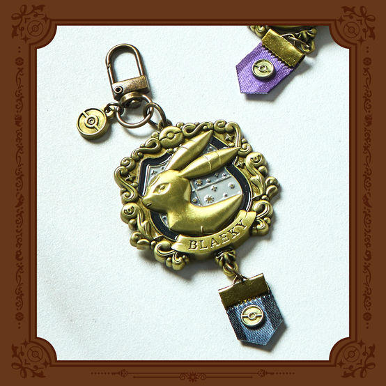 Korea Exclusive｜ Pokémon Umbreon ETERNAL ANTIQUE METAL Keyring