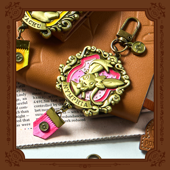 Korea Exclusive｜ Pokémon Eternal Antique Metal Sylveon Metal Keychain