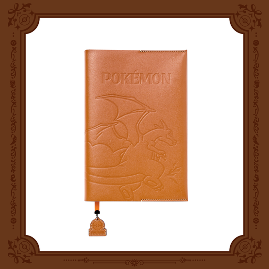 Korea Exclusive｜Pokémon Eternal Antique Metal Premium Leather Notebook