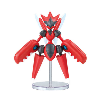 Pokémon Assembly Movable Mega Lucario & Mega Scizor Capsule Toy