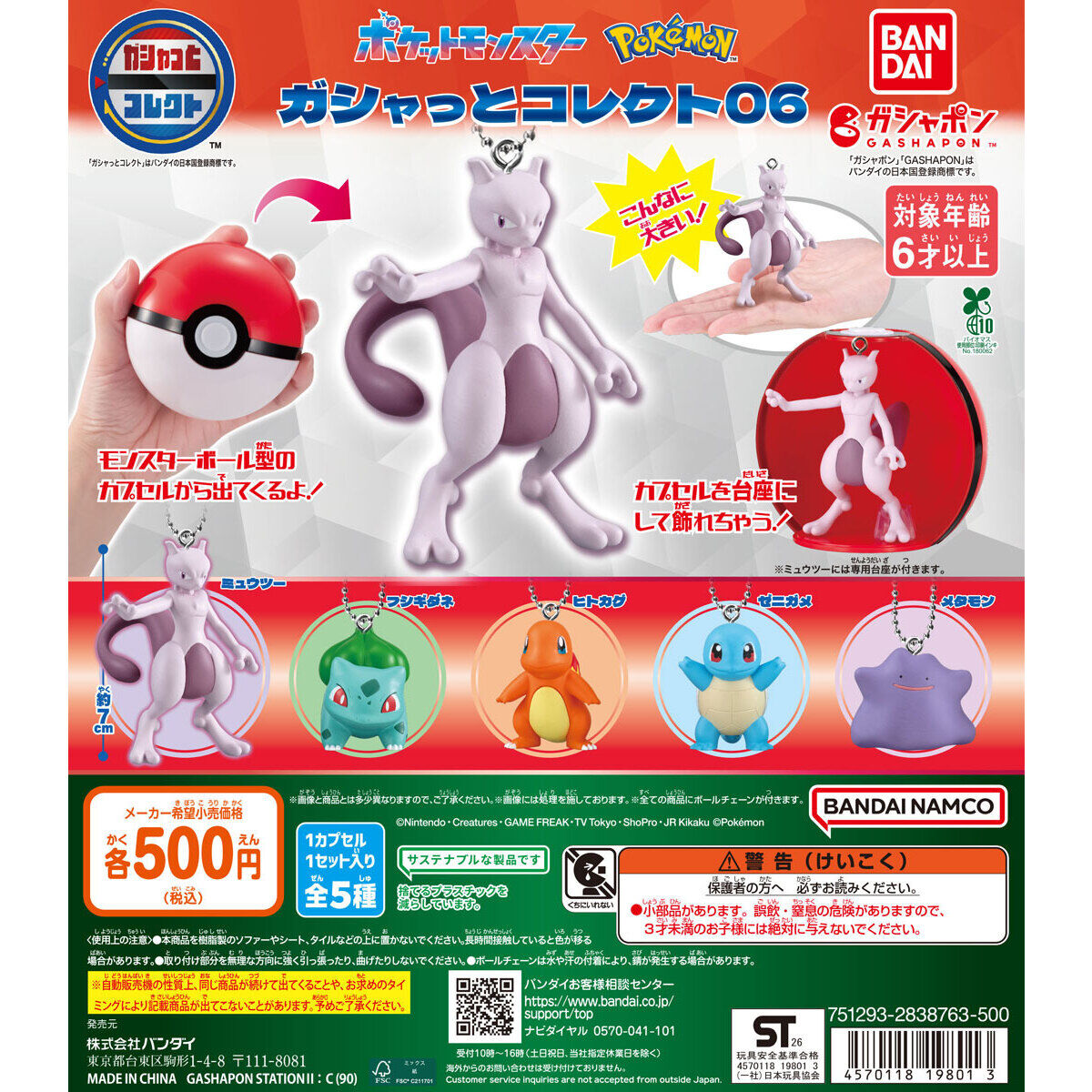 Pokémon Gashatto Collect 06