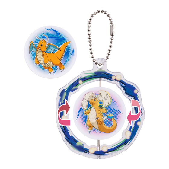 Pokémon Mega Evolution Spin Acrylic Swing Capsule Toy