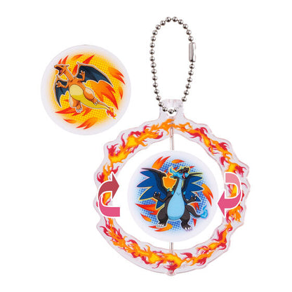 Pokémon Mega Evolution Spin Acrylic Swing Capsule Toy