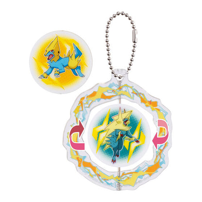 Pokémon Mega Evolution Spin Acrylic Swing Capsule Toy