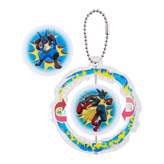 Pokémon Mega Evolution Spin Acrylic Swing Capsule Toy