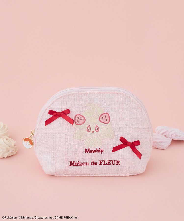 Japan｜ Pokemon Alcremie Tweed Round Pouch