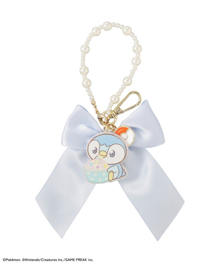 Pokemon Piplup Ribbon Charm
