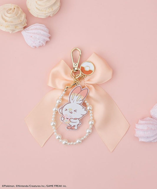 Pokemon Scorbunny Ribbon Charm