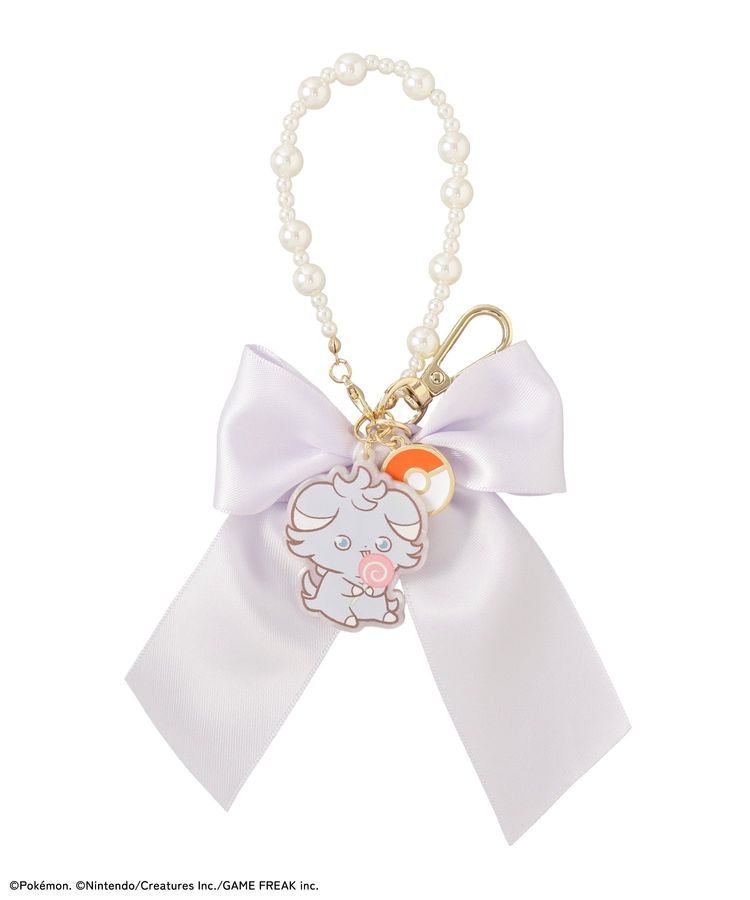 Pokemon Espurr Ribbon Charm