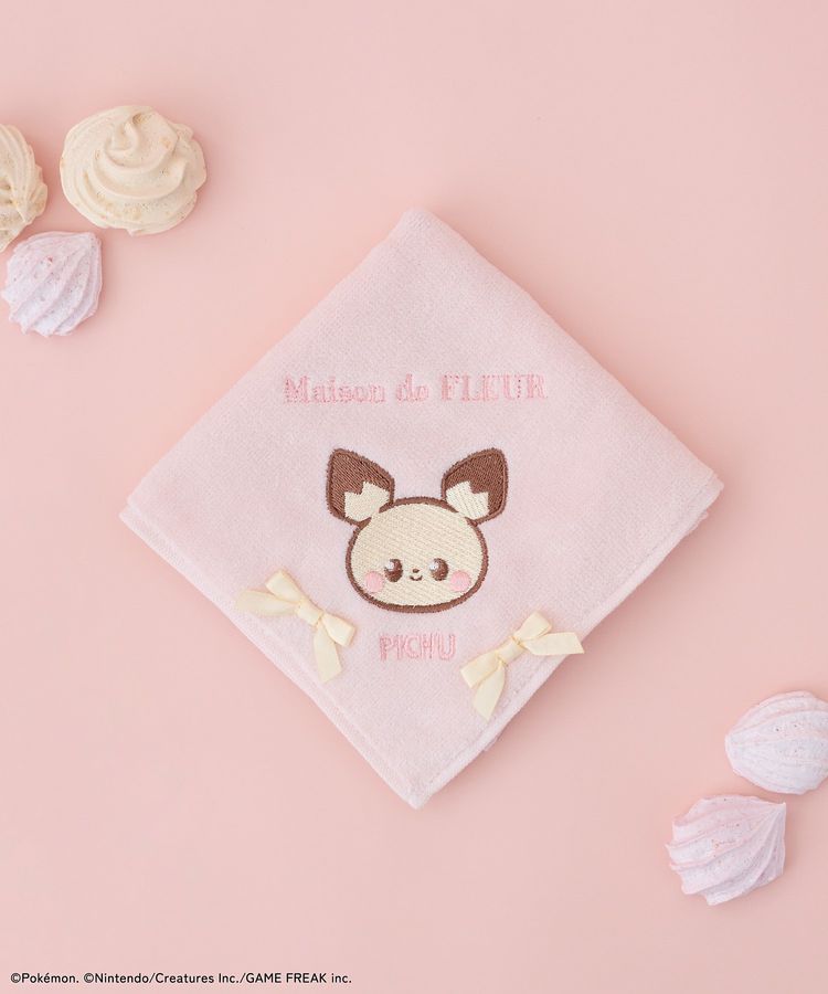 Pokepeace Piche Embroidered Towel Handkerchief