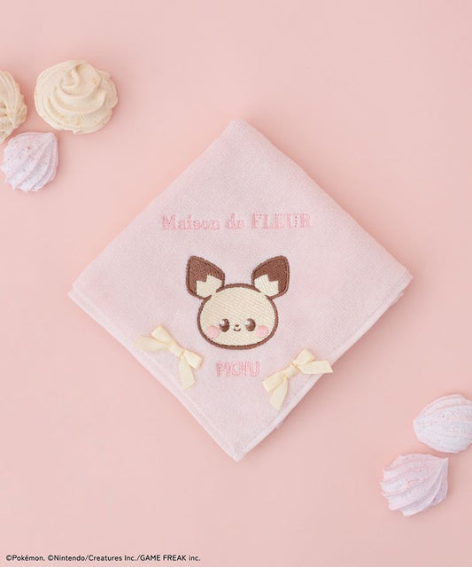 Pokepeace Piche Embroidered Towel Handkerchief