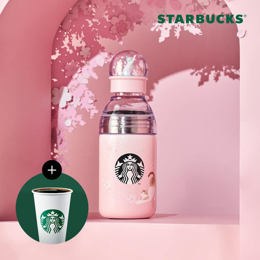 Korea [Starbucks] SS Blooming Bubble Water Bottle 473ml