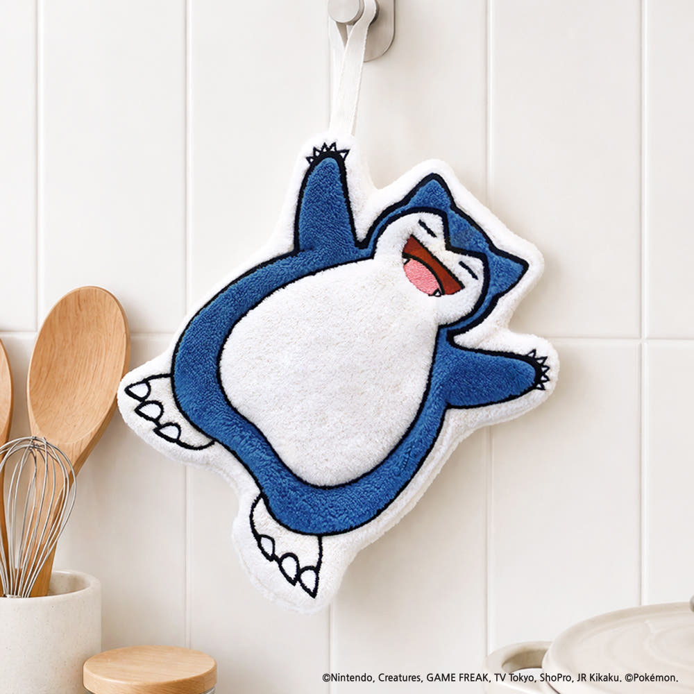 Korea Exclusive｜ Pokémon Snorlax Shaped Hand Towel