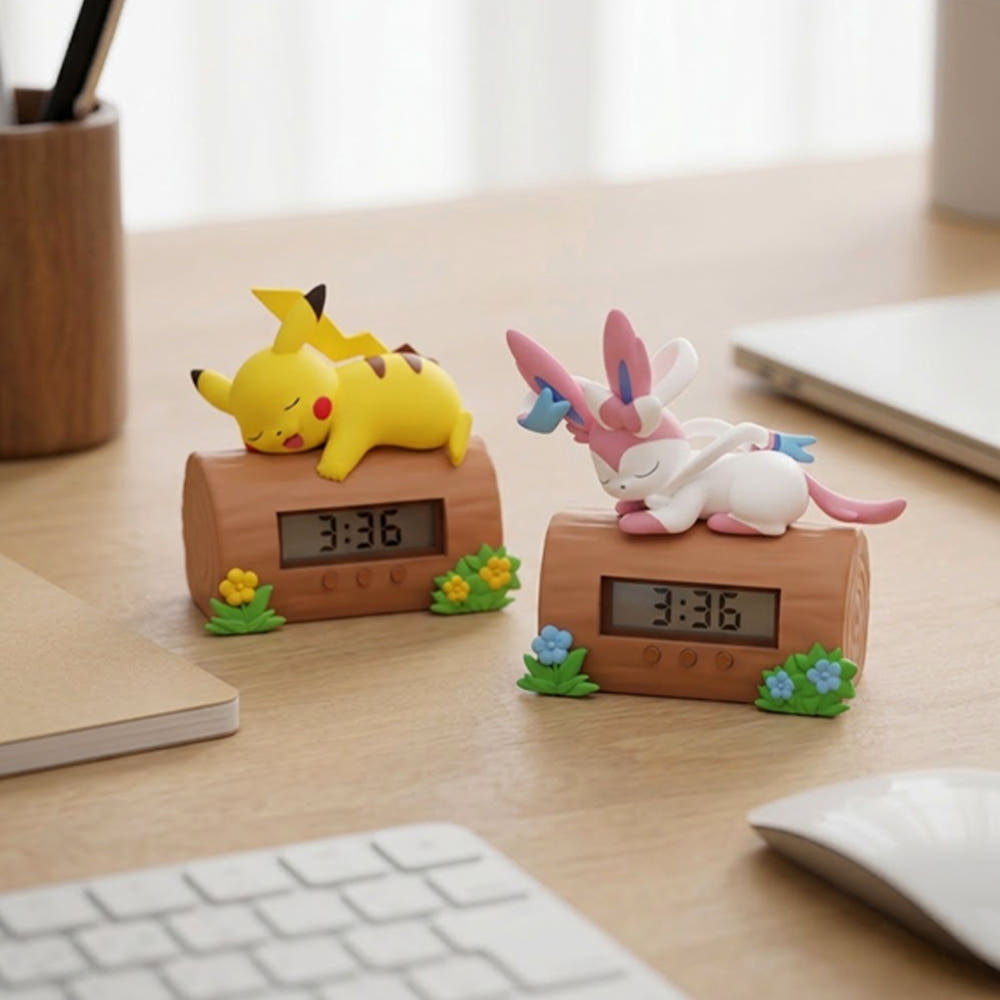 Korea Exclusive｜Pokémon Theme Clock Figure