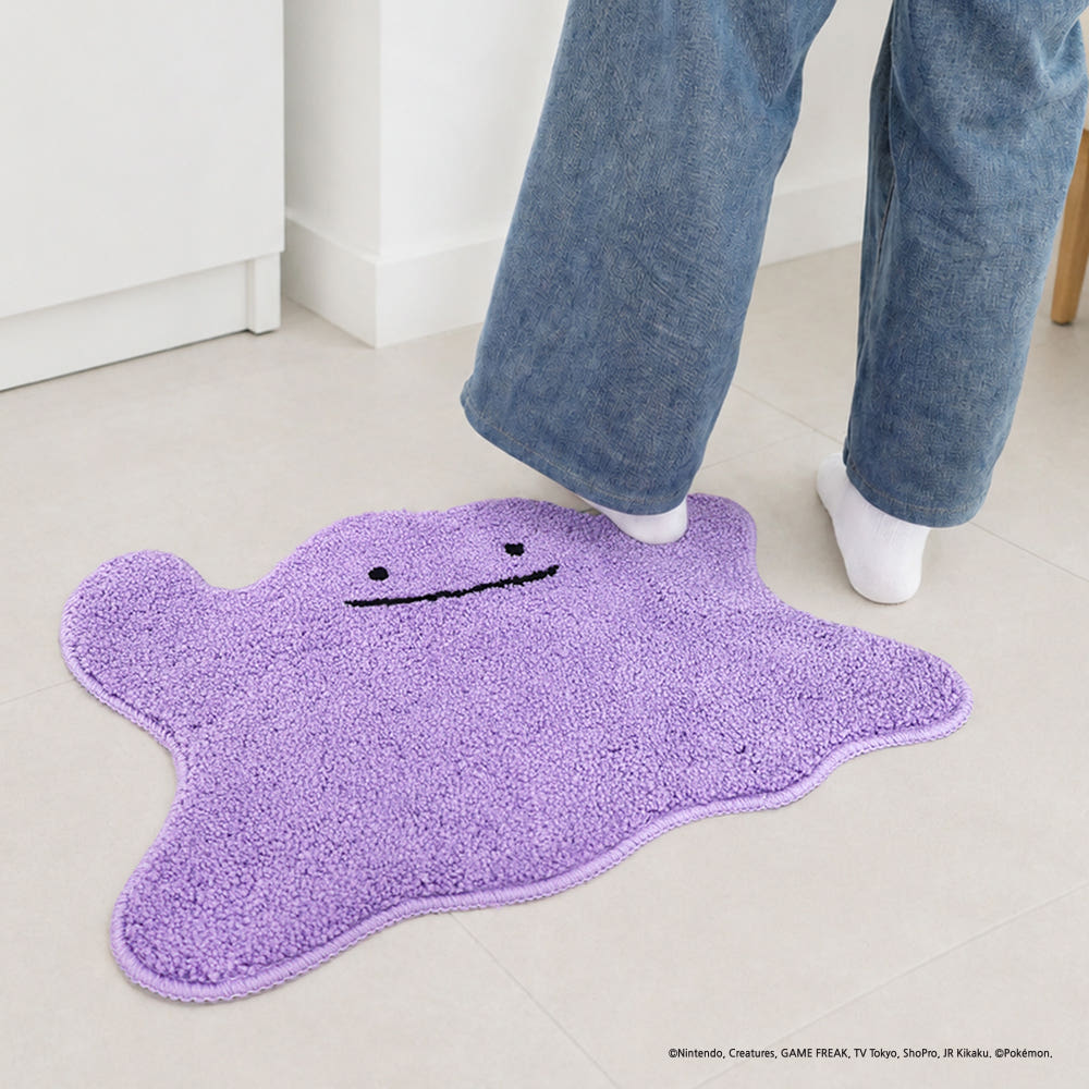 Korea Exclusive｜ Pokémon Ditto Tufted Bath Mat