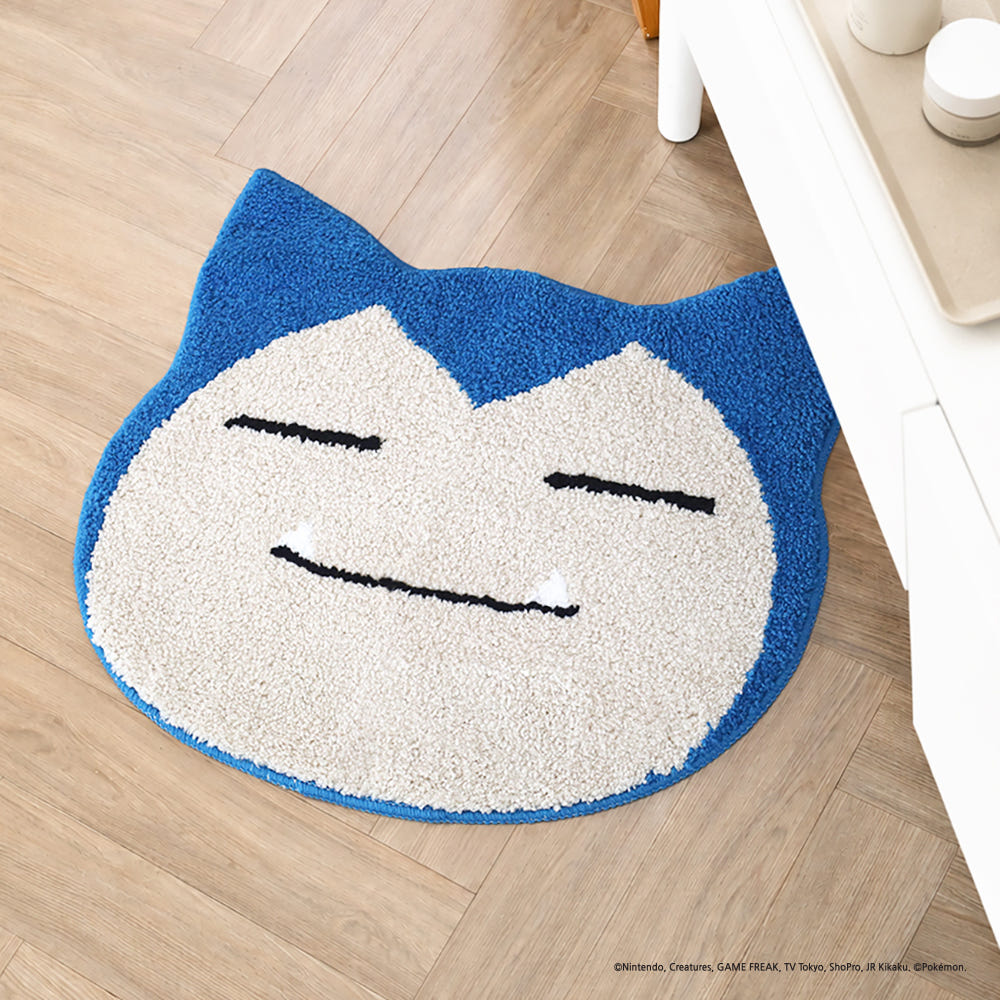 Korea Exclusive｜ Pokémon Snorlax Tufted Bath Mat
