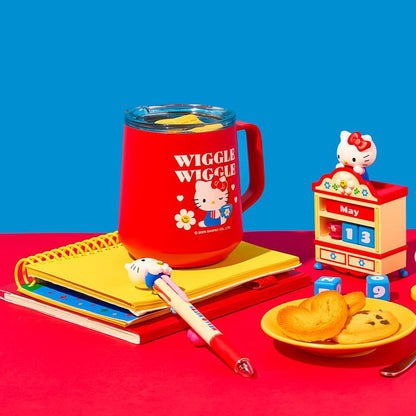 Korea｜ Hello Kitty & Wiggle Wiggle Camping Mug Cup - Cozy Time