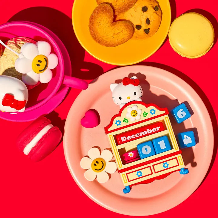 Korea｜ Hello Kitty & Wiggle Wiggle Figure Perpetual Calendar Cozy Time