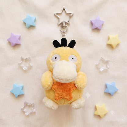 Korea｜ Pokémon Star Plush Keychain – Psyduck