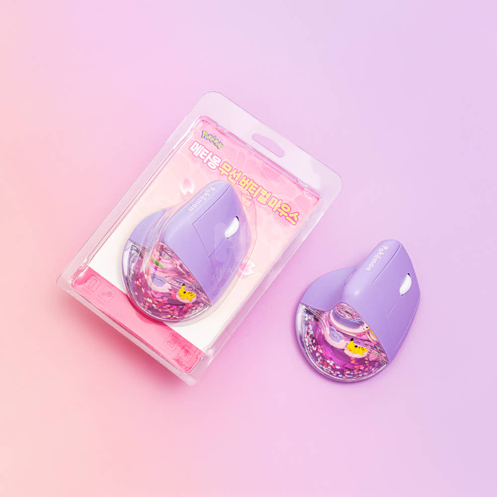 Korea Exclusive｜Pokémon Ditto Vertical Bluetooth Mouse