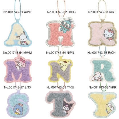 Sanrio Characters Initial Sagara Embroidery Holder