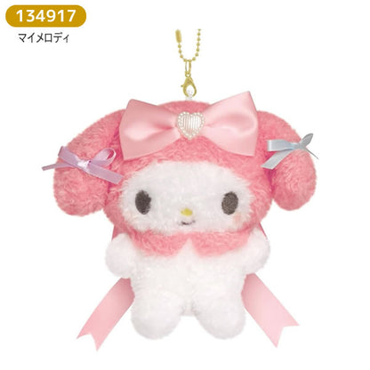 Japan｜ Sanrio My Melody Runrun Ribbon Plush Keychain