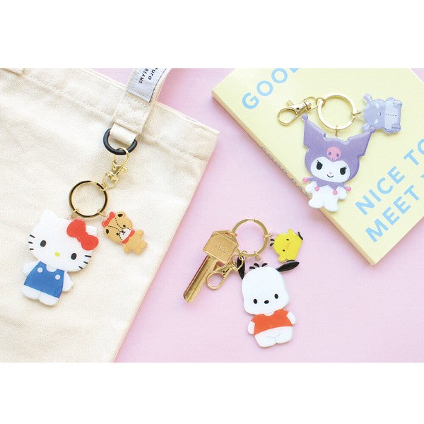 Sanrio Characters Die-Cut Twin Key Holder