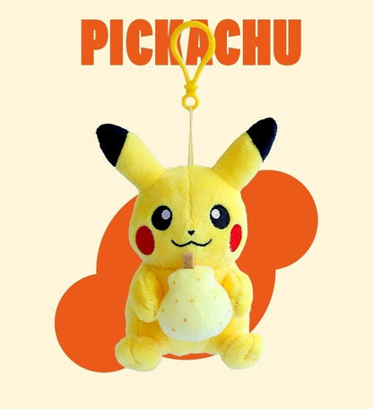 Korea｜ Pokémon Fruit Plush Keychain – Pikachu
