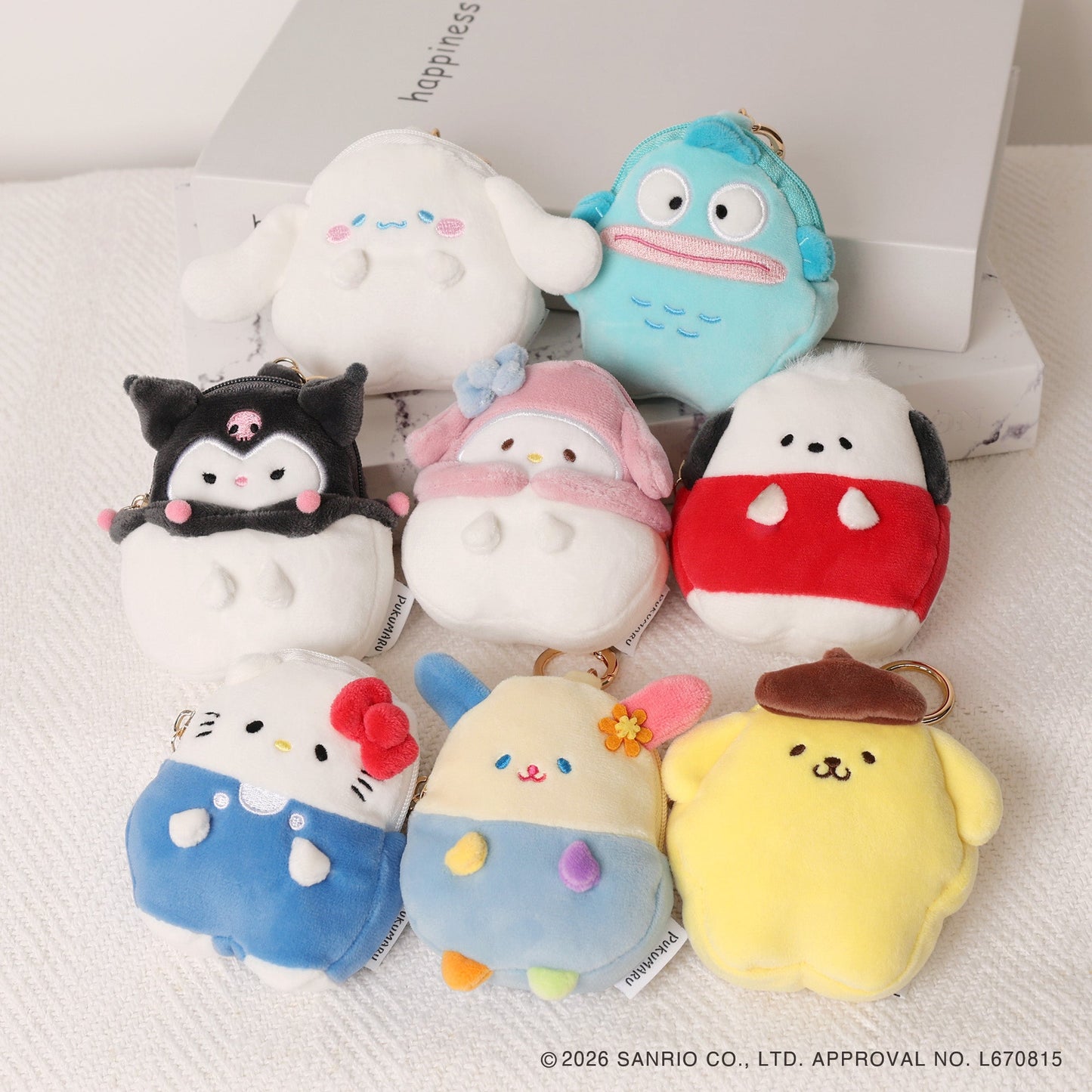 Sanrio PUKUMARU Mini Charm Pouch collection