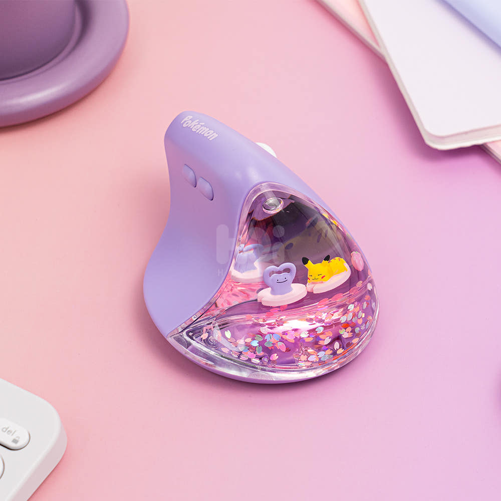 Korea Exclusive｜Pokémon Ditto Vertical Bluetooth Mouse