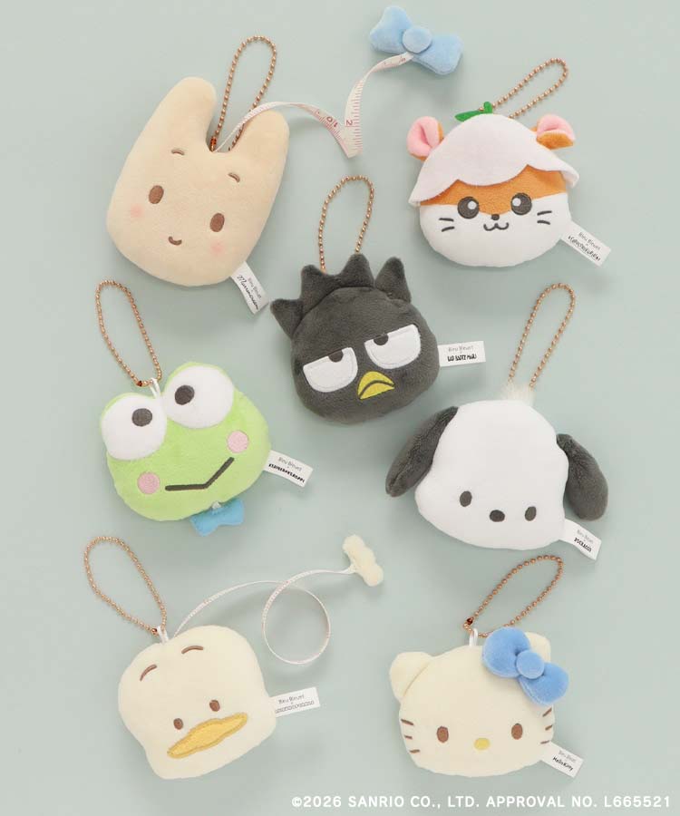 Bleu Bleuet x Sanrio Characters Measuring Tape
