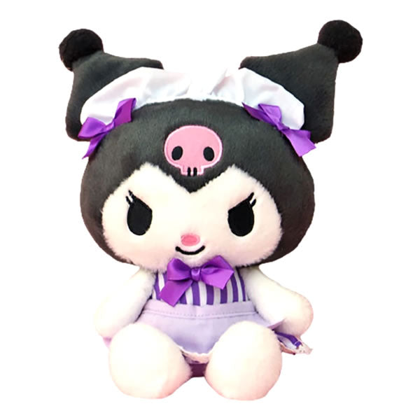 Sanrio Kuromi Maid Diner Plush S