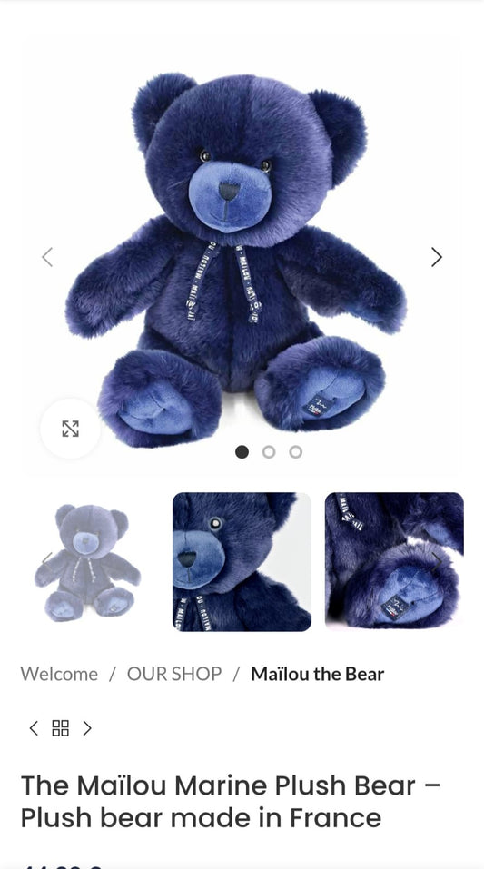 Mailou the bear marine