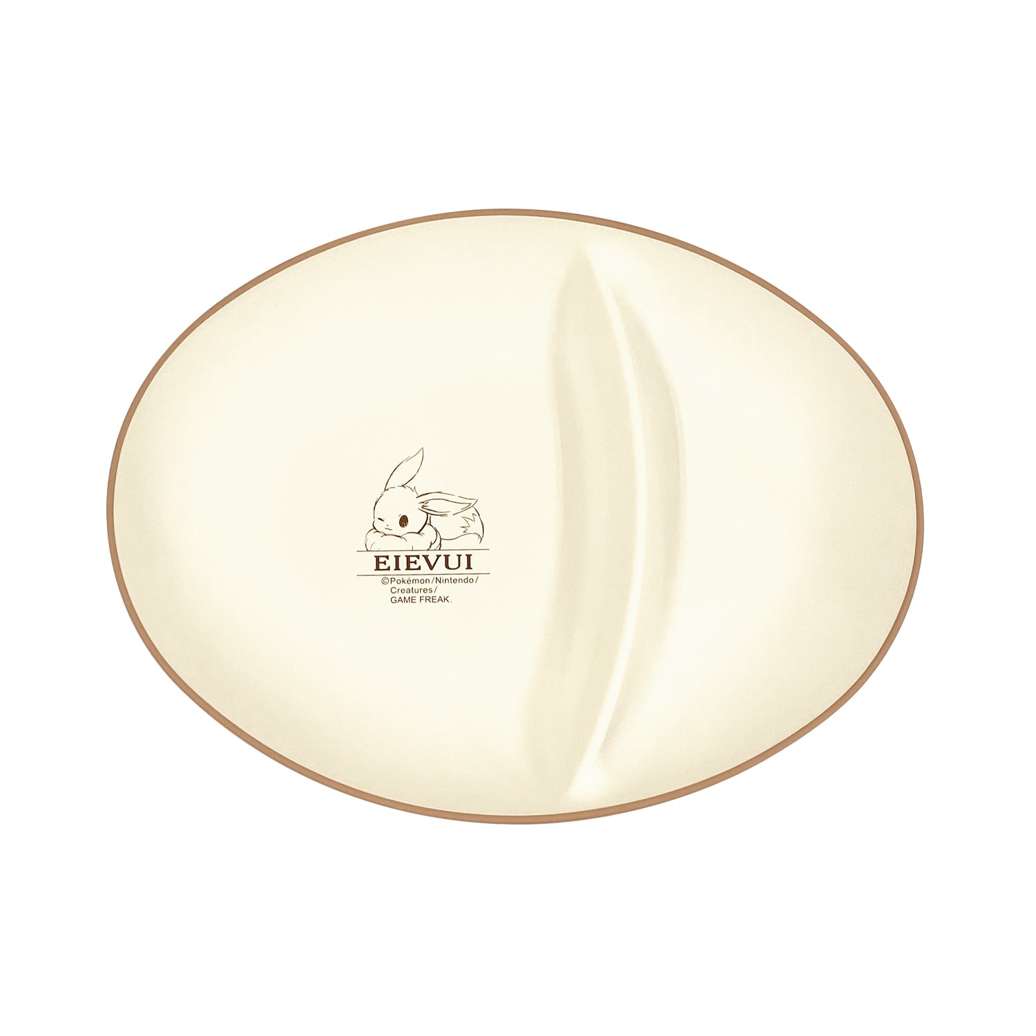 Pokémon Eevee Relax Oval Divided Plate