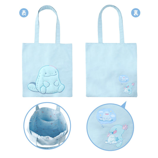 [預購]日本限定｜Little Daydream Tote Bag Wooper and Quagsire Plush Toys