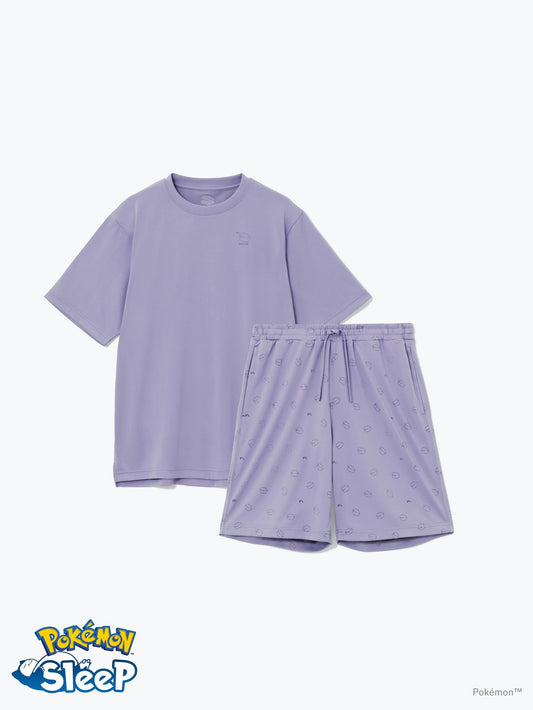 Japan｜ Pokémon Sleep Ditto BAKUNE Dry Short Sleeve Set