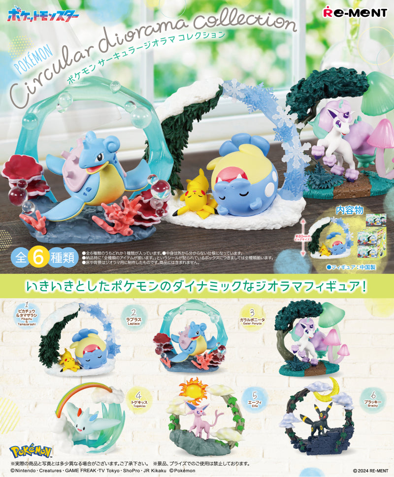 Pokémon Circular Diorama Collection Figure