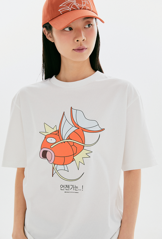 Korea｜ Pokémon x Spao Short Sleeve T-Shirt - White
