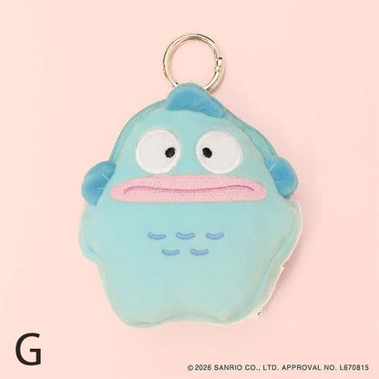 Japan｜ Sanrio PUKUMARU Hangyodon Mini Charm Pouch