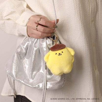 Japan｜ Sanrio PUKUMARU Pompompurin Mini Charm Pouch