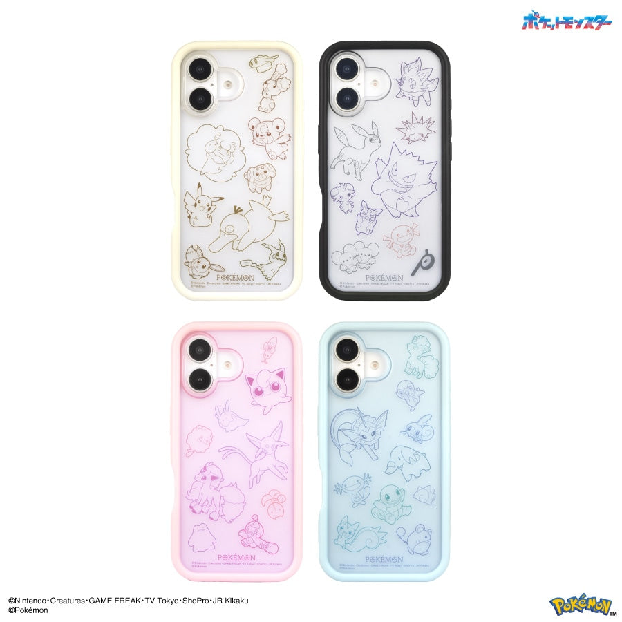 Pokémon iPhone 16 Plump Frame Case