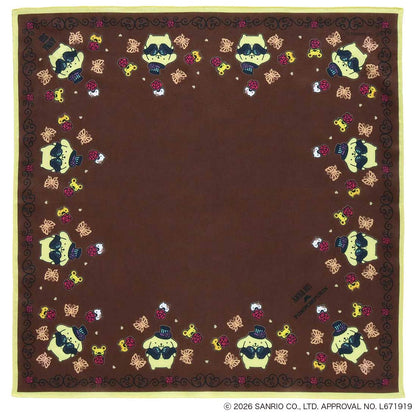 ANNA SUI x Pompompurin Print Handkerchief - Brown