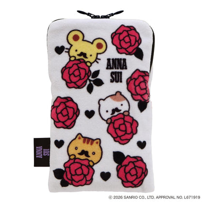 ANNA SUI x Pompompurin Zipper Towel - Rose White