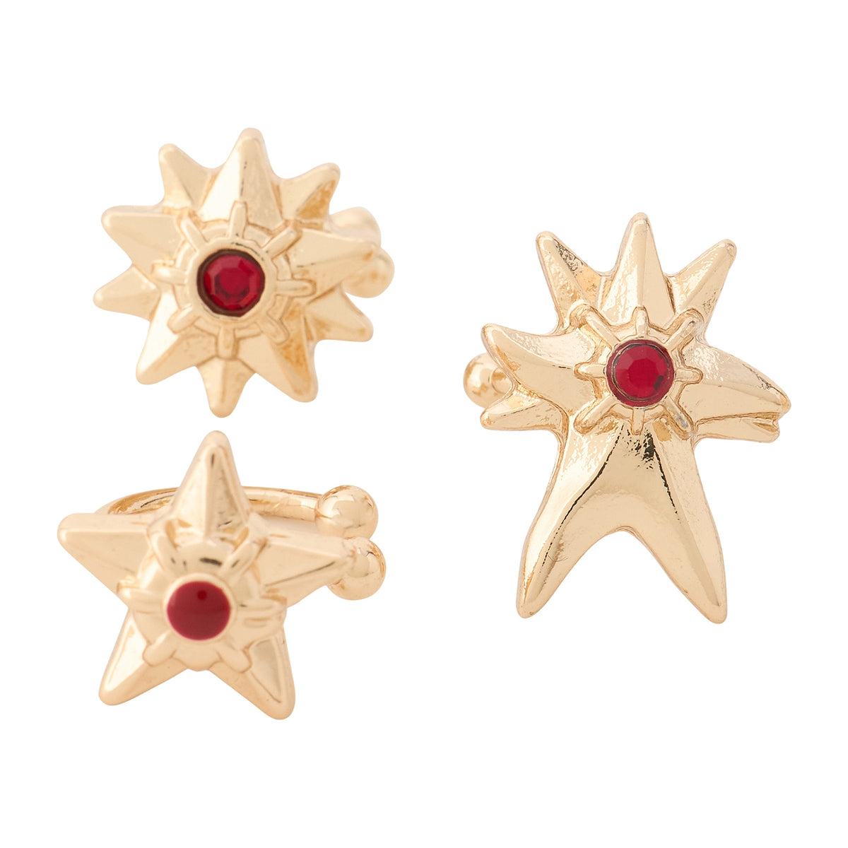 Pokémon accessory Ear Cuff 9 Staryu, Starmie & Mega Starmie
