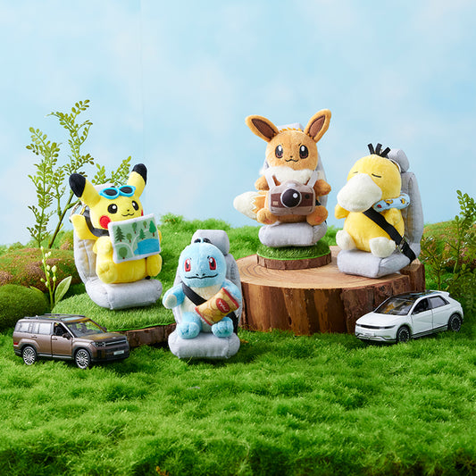 Korea Exclusive｜ Hyundai x Pokémon Random Plush Keychain