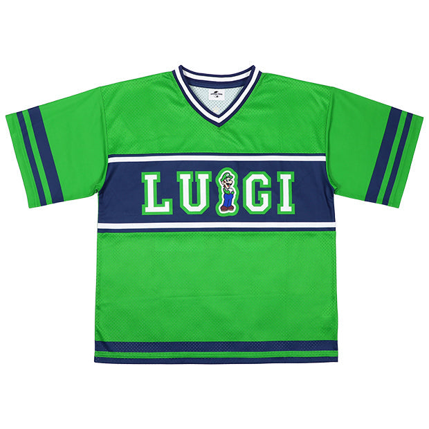  Super Nintendo World Luigi Mesh T-Shirt