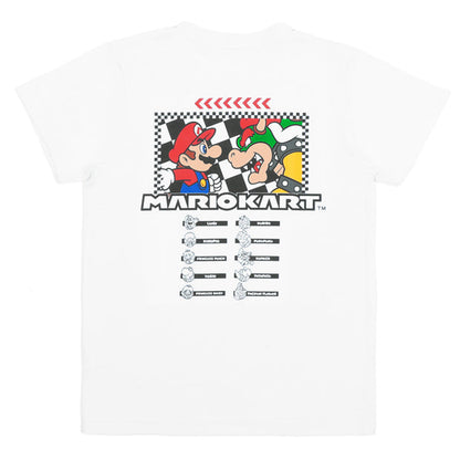 Super Nintendo World Mario Kart Kids T-Shirt - White