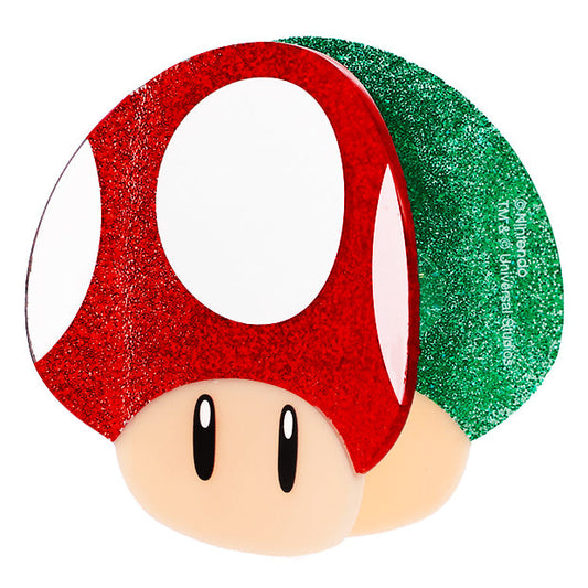 Super Mario Mushroom Hair Clip