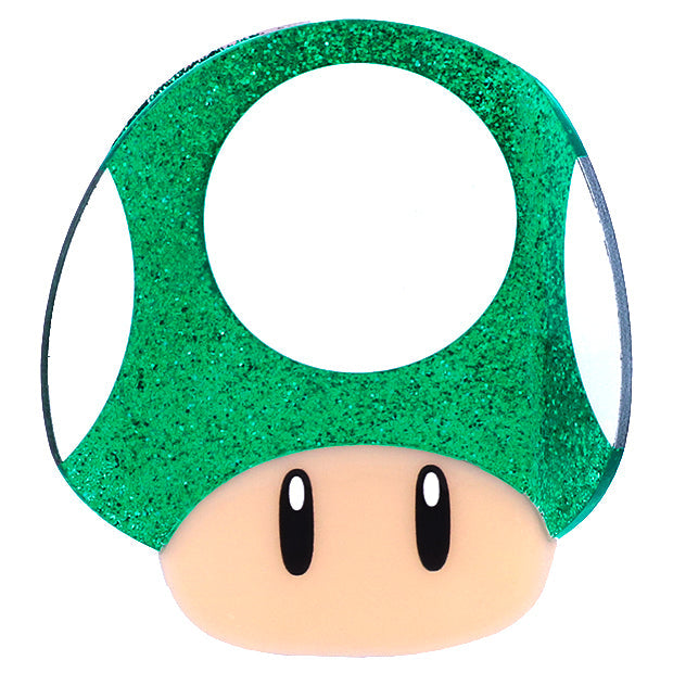 Super Mario Mushroom Hair Clip